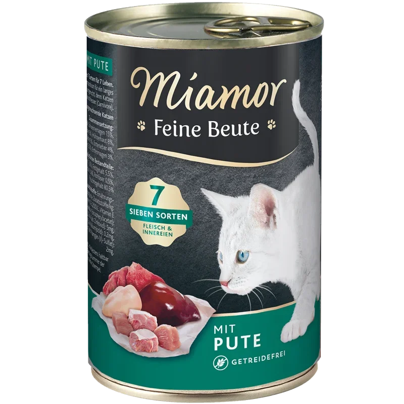 Miamor Dose Feine Beute Pute 400 g