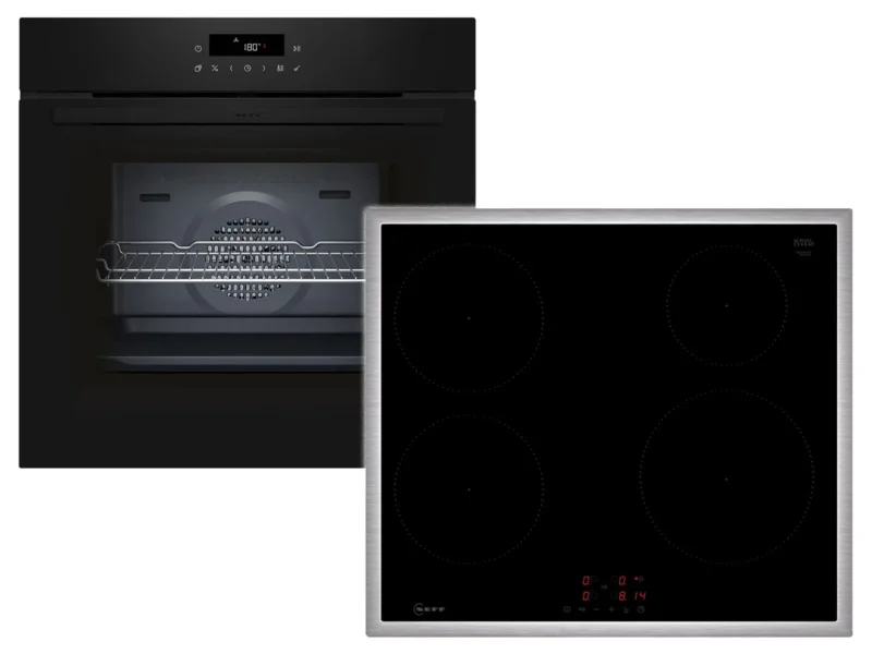 Neff BTX46PIB0 Set Backofen B2CCJ7AK3 + Induktionskochfeld T46SBE1L0