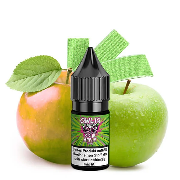OWLIQ - Sour Dragon Apple Nikotinsalz Liquid 10 ml