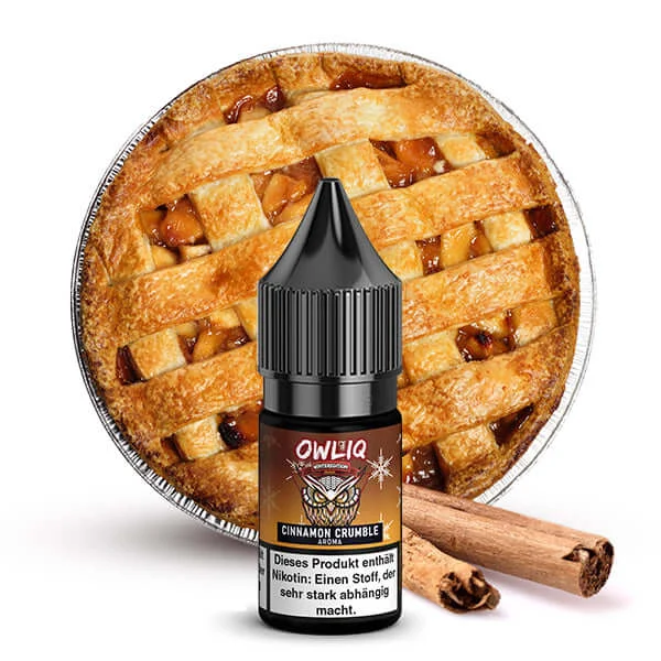 OWLIQ - Winteredition Cinnamon Crumble Nikotinsalz Liquid 10 ml
