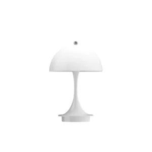 Panthella 160 Portable V3, opalweiß von Verner Panton