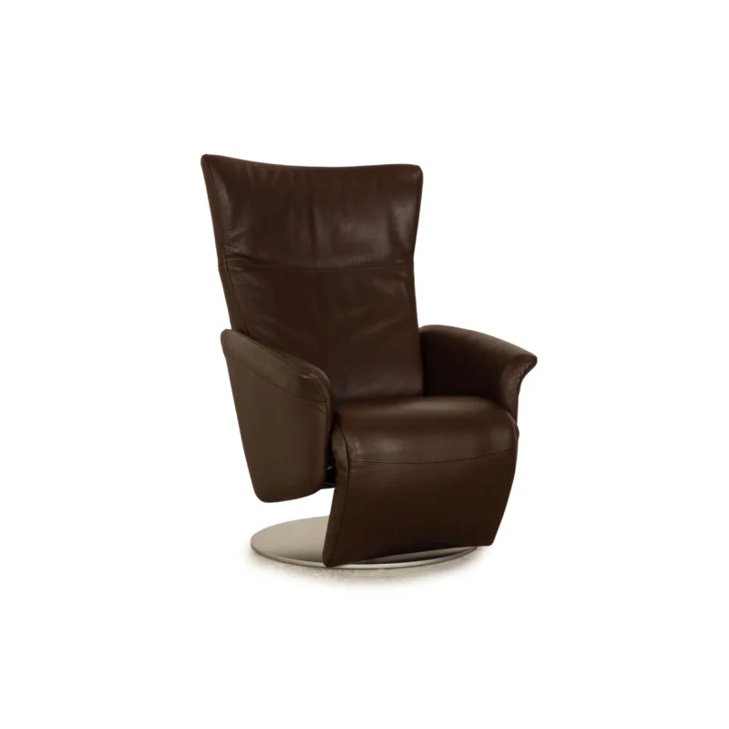 Rolf Benz 5700 Leder Sessel Braun manuelle Funktion Relaxfunktion