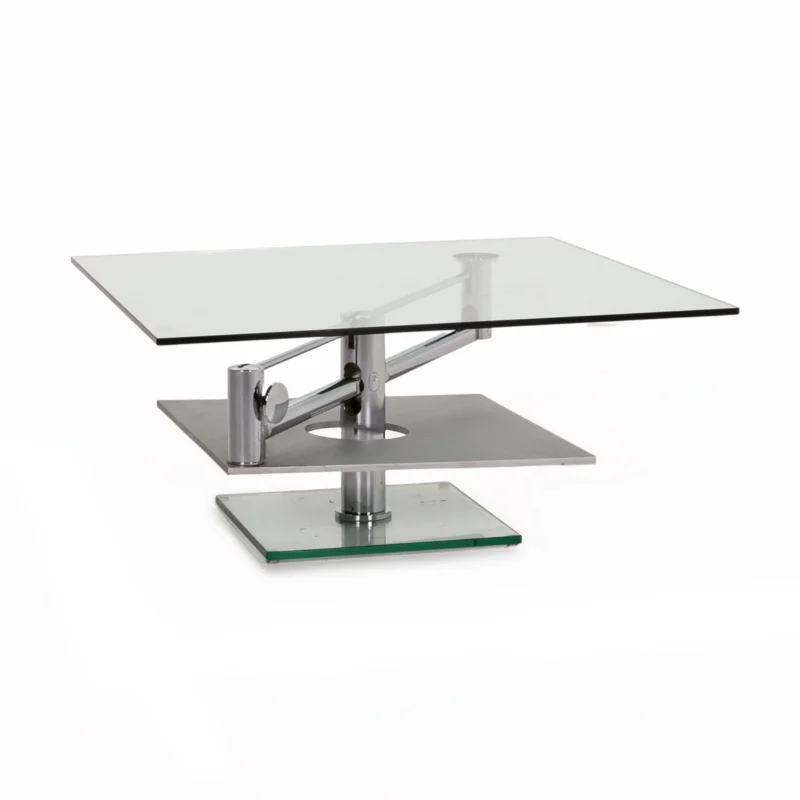 Ronald Schmitt K 415 Glas Couchtisch Funktion Tisch Outlet #13609