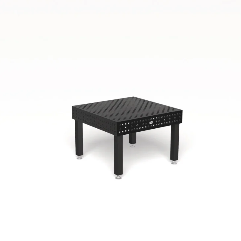Produktansicht von Siegmund Schweißtisch 1200 x 1200 x 200 mm Professional Extreme 8.7 System 28 Plasmanitriert, Diagonalraster Höhe 650 mm