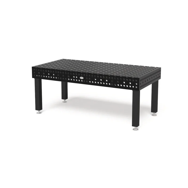 Produktansicht von Siegmund Nutentisch 1500 x 1500 x 200 mm Hexagon 8.7 System 28 Plasmanitriert, Quernuten Höhe 750 mm