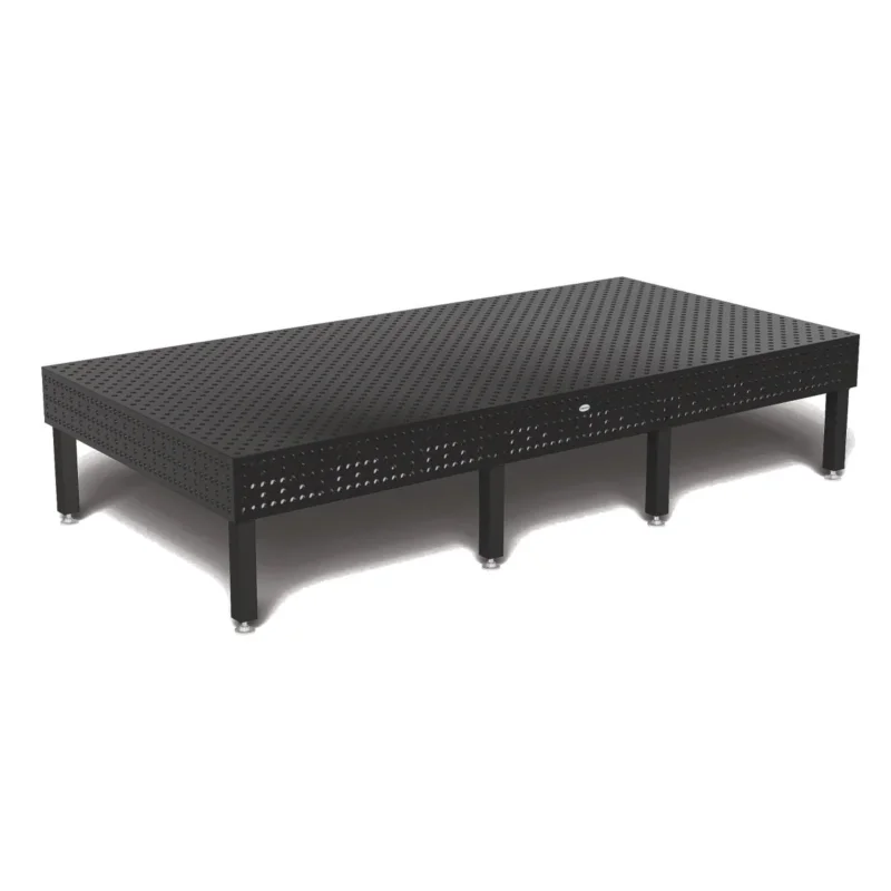 Produktansicht von Siegmund Schweißtisch 4000 x 2000 x 300 mm Professional Extreme 8.8 PLUS System 28 Plasmanitriert, Diagonalraster Höhe 750 mm