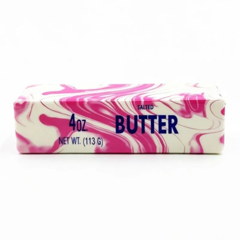 Butter Tie Dye White/Pink Squishy van Boozyshop, zacht boterblok om in te knijpen