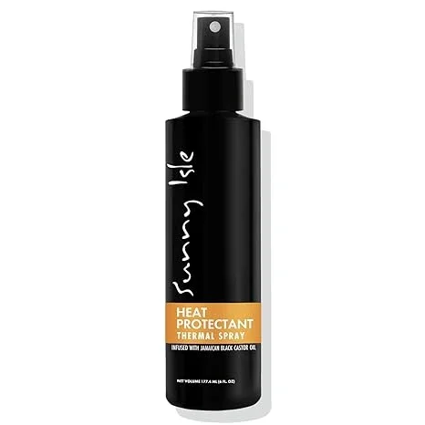 Sunny Isle Jamaican Black Castor Oil Heat Protectant Thermal Spray 6oz - gtworld.de