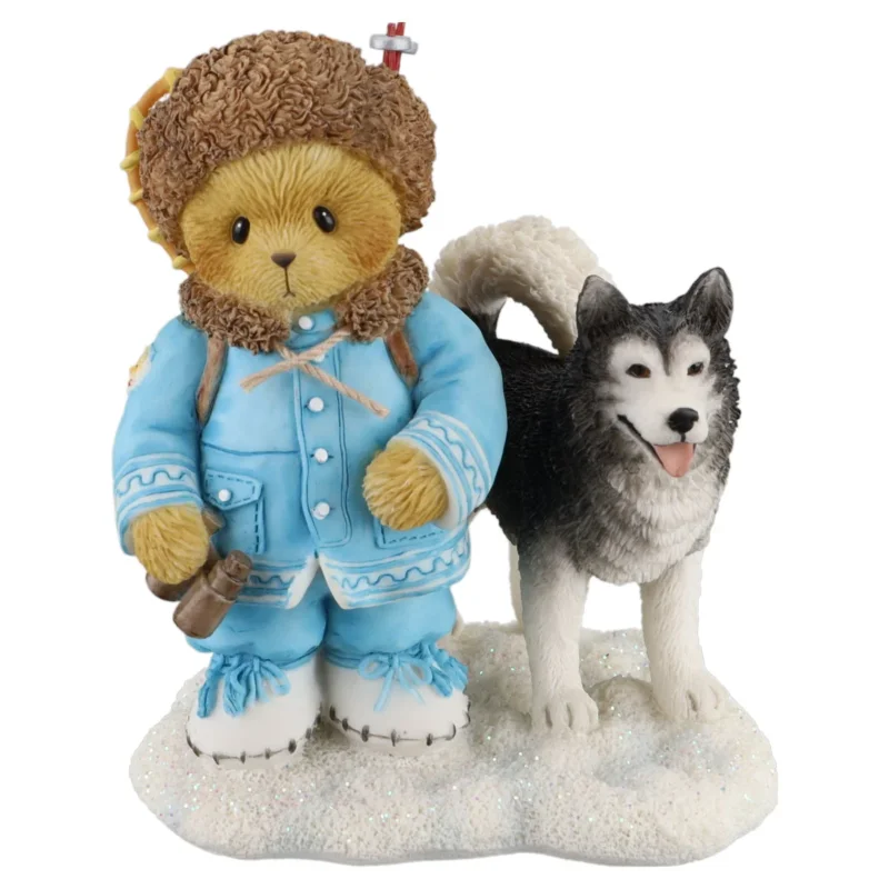 Teddy 4005249 Clancy "What A Doggone Great Team" Enesco Cherished Teddies mit OVP