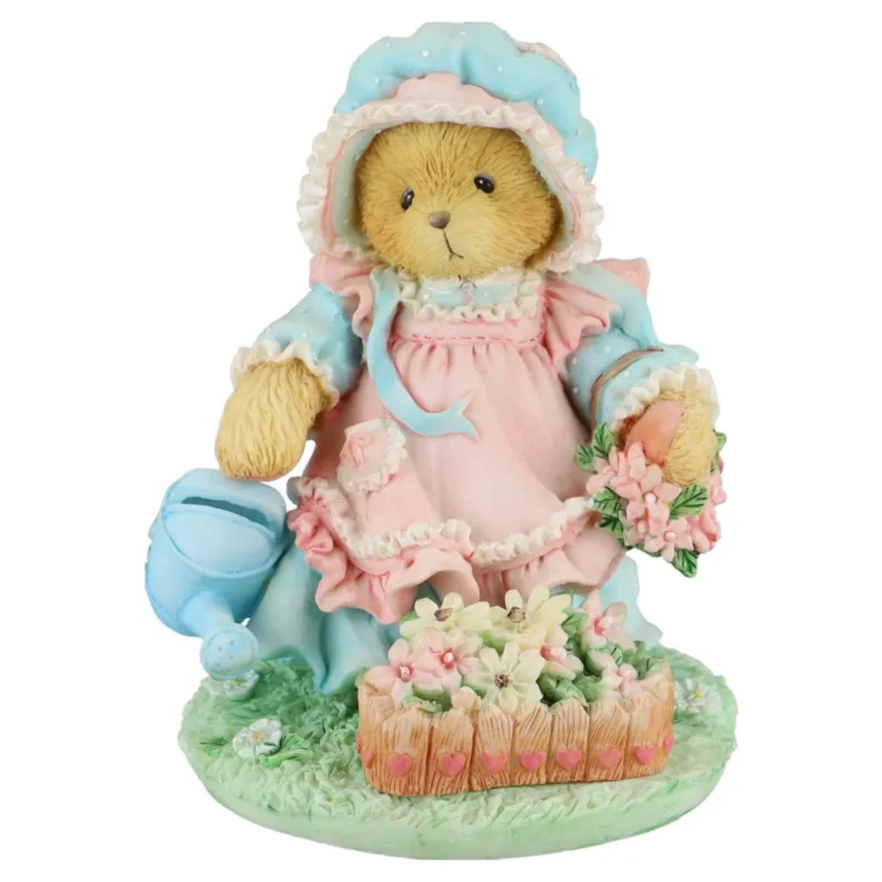 Teddy 626074 "Friendship Blooms With Loving Care" Enesco Cherished Teddies mit OVP