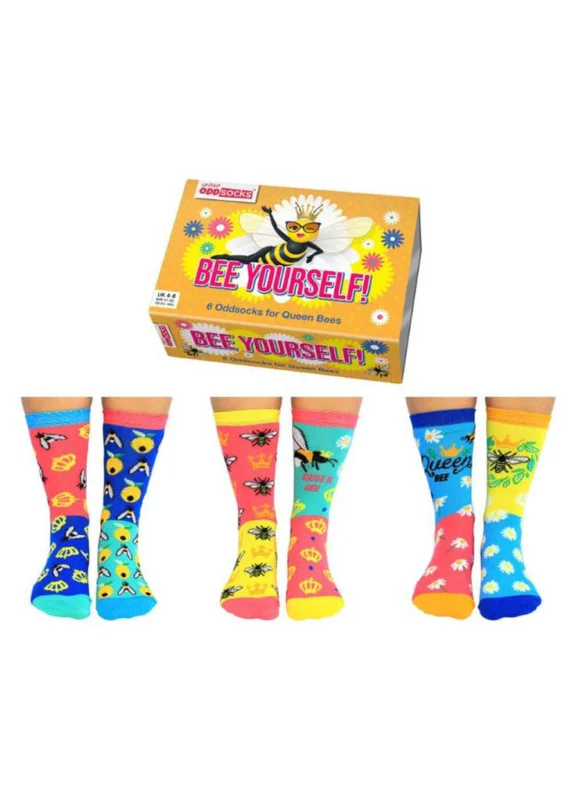 United Odd Socks 6 Damensocken Bee Yourself