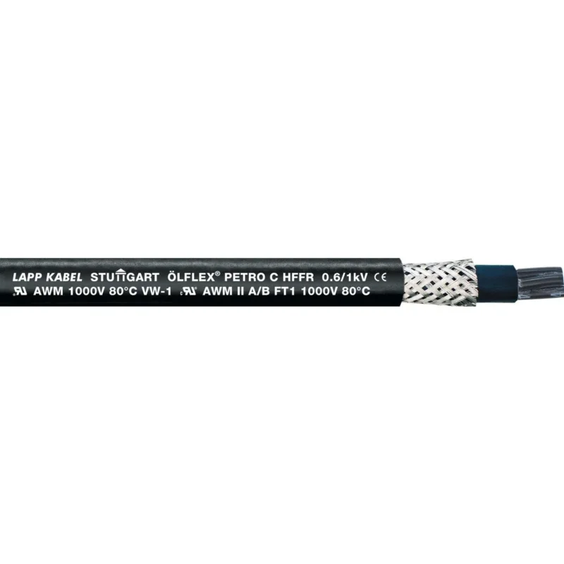 Lapp Kabel&Leitung - Energiekabel >= 1 kV, für ortsveränderlichen Einsatz ÖLFLEX PETRO C HFFR 0023258 12G2,5 BK