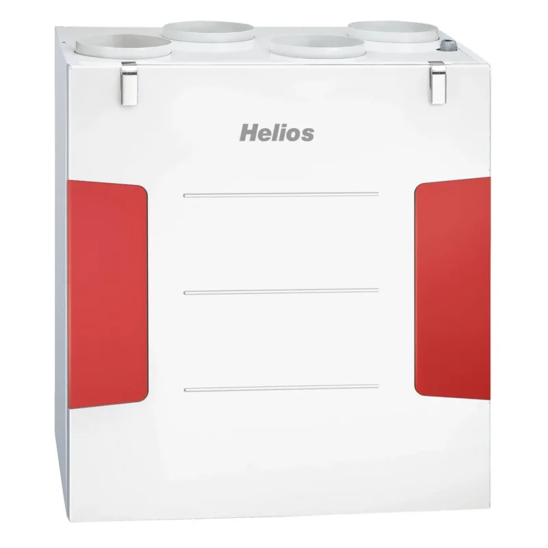Helios Ventilatoren - Wohnungslüftungsgerät mit Wärmerückgewinnung Einfamilienhaus Lüftungsgerät rechts KWL 300 W R mit WRG EC-Motoren