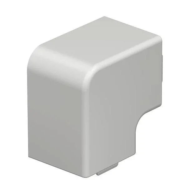 OBO Bettermann - Flachwinkel für Leitungführungskanal Flachwinkelhaube WDK HF40040RW − 1 Stück