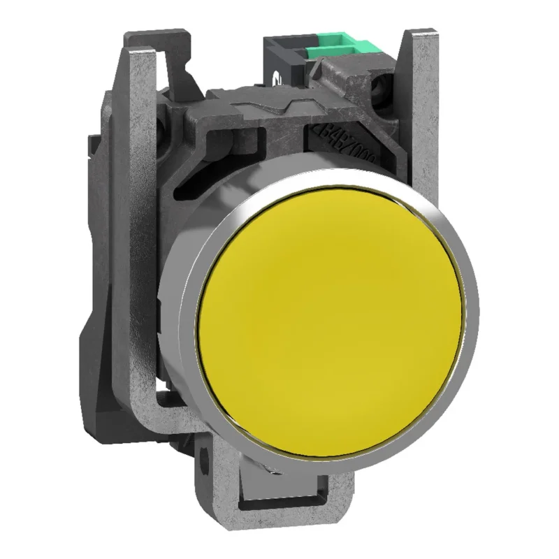 Schneider Electric - Drucktaster, Komplettgerät Drucktaster Ge XB4BA515 1S 22Mm Push In