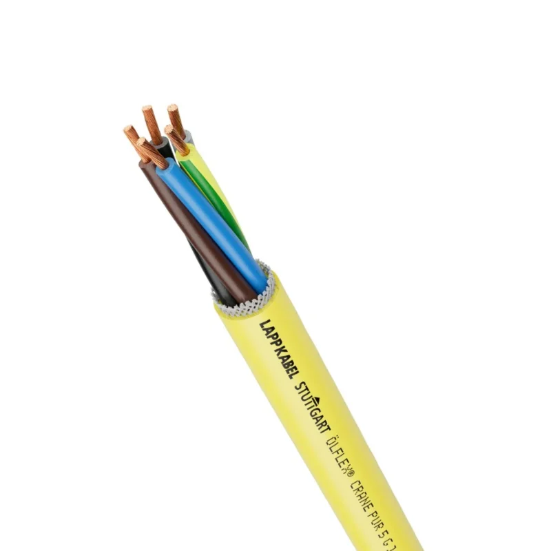 Lapp Kabel&Leitung - Energiekabel >= 1 kV, für ortsveränderlichen Einsatz ÖLFLEX CRANE PUR 4G10 0045230/1000 − 1000 Meter
