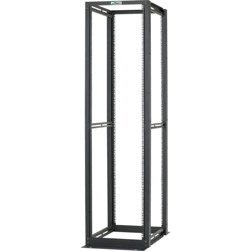 Panduit - Laborgestell (Elektro/IT) Pfostengestell 762mm(30Z) R4PCN mit Käfigmuttern