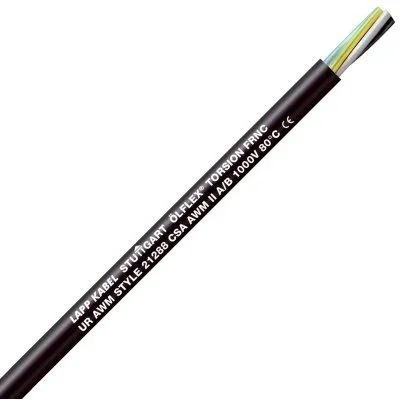 Lapp Kabel&Leitung - Energiekabel >= 1 kV, für ortsveränderlichen Einsatz ÖLFLEX TORSION FRNC 5G1,5 1150273/1000 − 1000 Meter