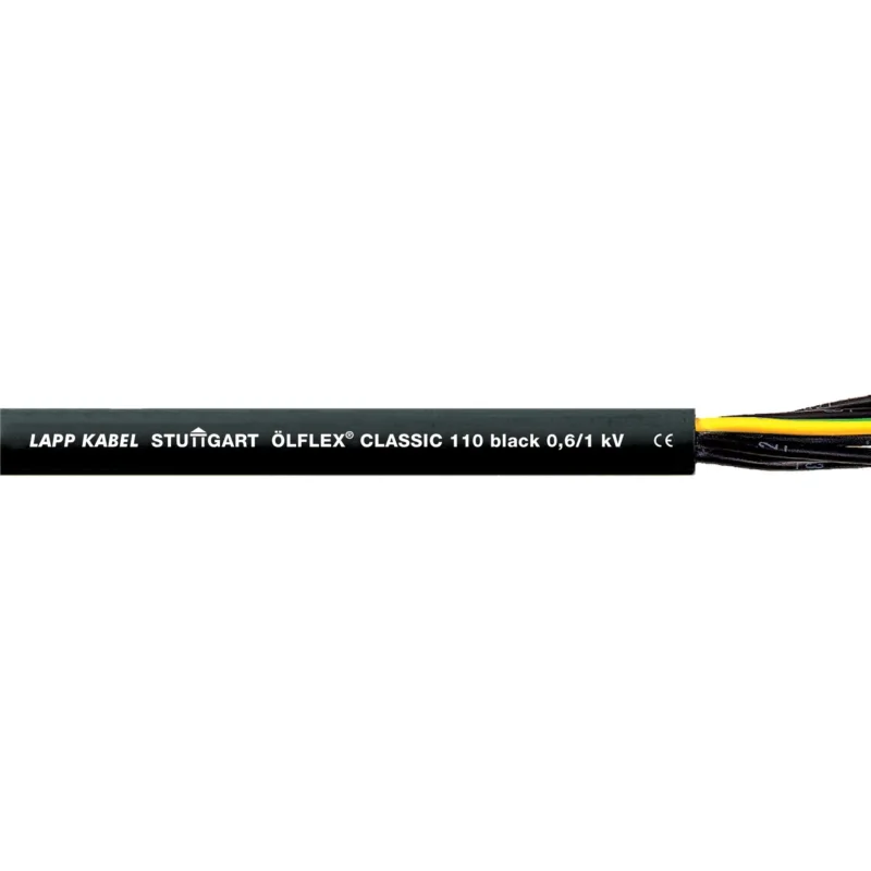 Lapp Kabel&Leitung - Energiekabel >= 1 kV, für ortsveränderlichen Einsatz ÖLFLEX CLASSIC 110 Black 1120270/1000 0,6/1kV 4X1 − 1000 Meter