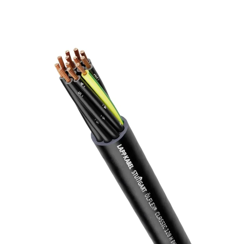 Lapp Kabel&Leitung - Energiekabel >= 1 kV, für ortsveränderlichen Einsatz ÖLFLEX CLASSIC 128 H BK 1123531/50 0,6/1 KV 5G1,5 − 50 Meter