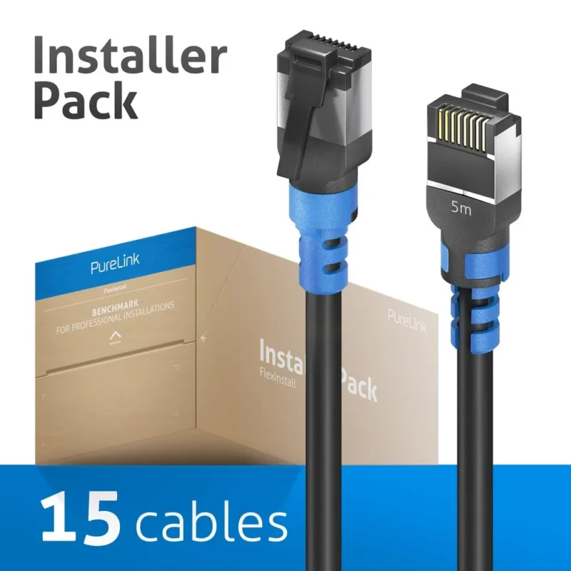 PureLink - Patchkabel Kupfer Patchkabel Cat.6A S/FTP 5m FI-PC110-050-PCK FlexInstall,VE 10Stk