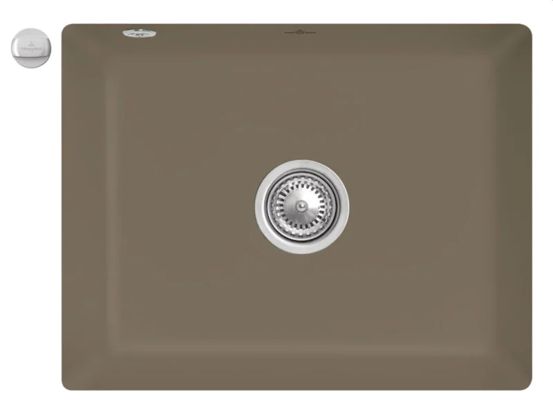 Villeroy & Boch Subway 60 SU Timber - 3310 02 TR Keramikspüle Exzenterbetätigung