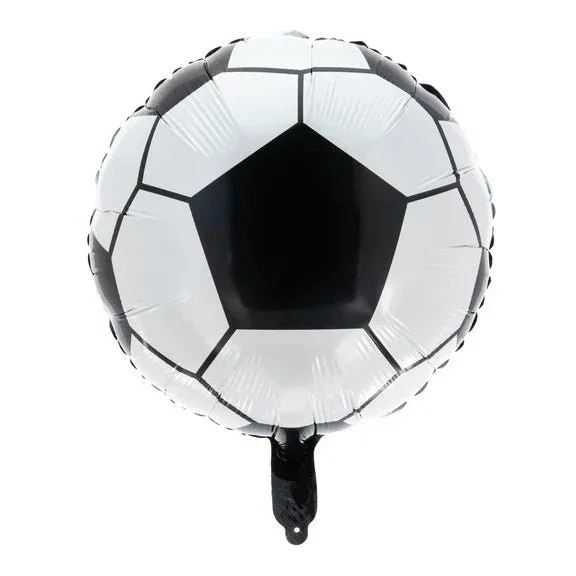 Voetbal Helium Ballon Rond Leeg 45cm van VDV Benefit koop je bij Partywinkel