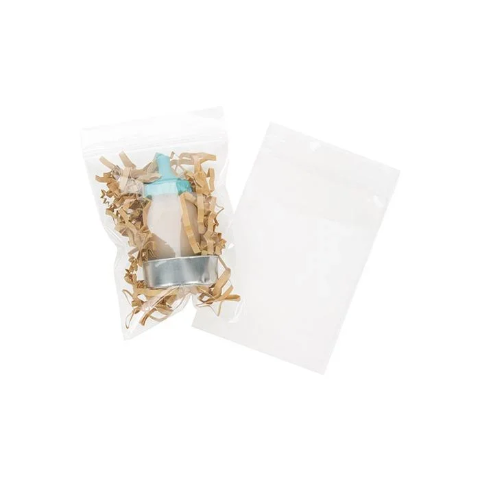 Grip Seal Bags 7.5x10cm Crystal Clear PP 75 micron